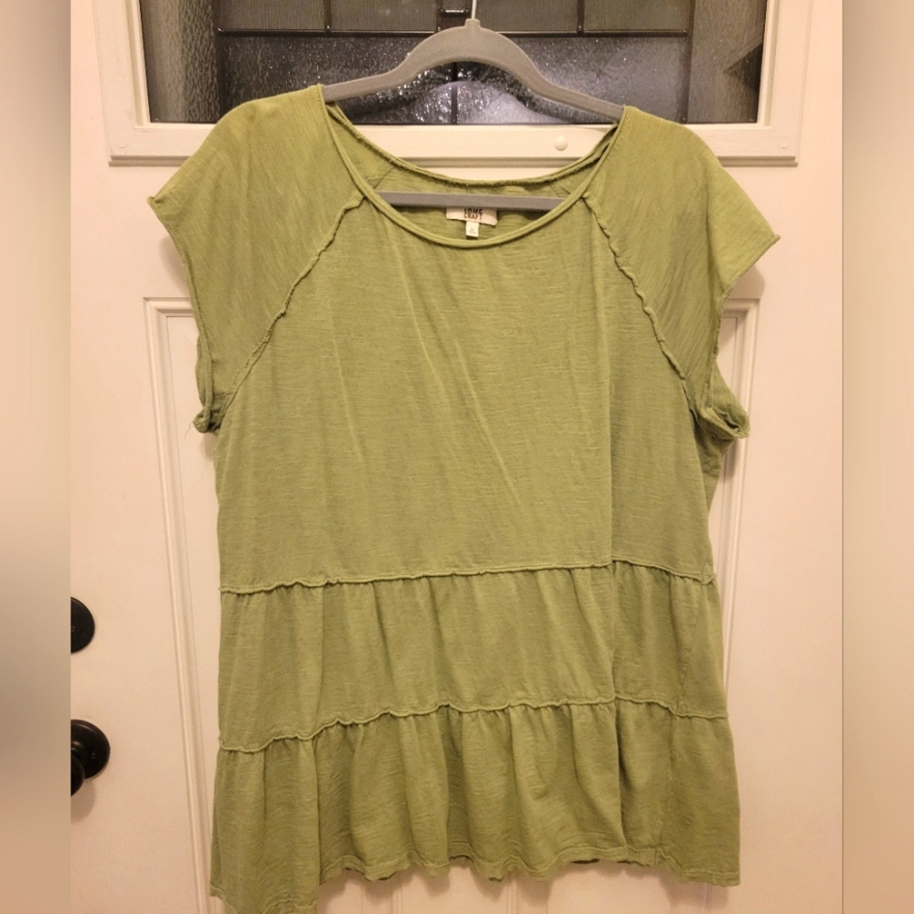 True Craft Tiered Tunic 1X